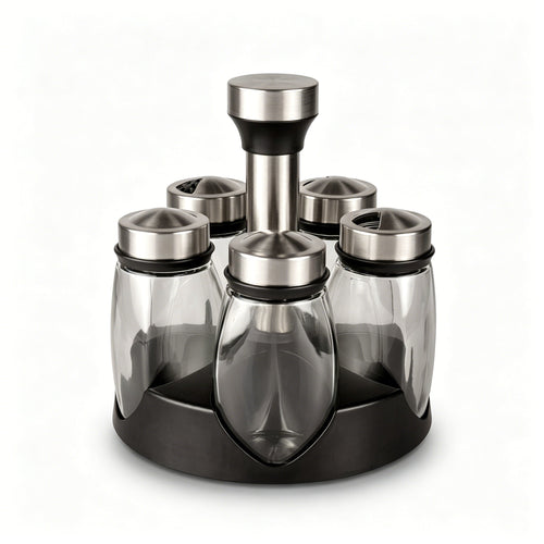 Charles Five-Piece Rotating Spice Set