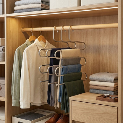 S-Shaped Pants Rack