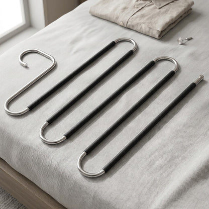 S-Shaped Pants Rack